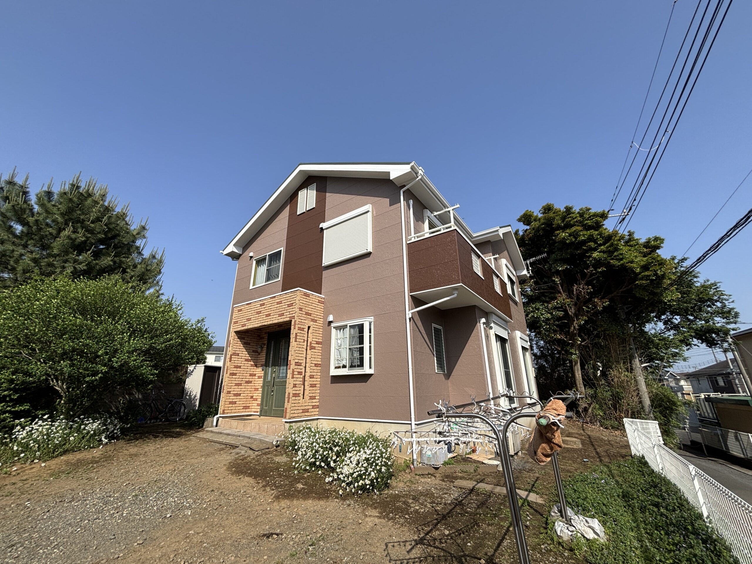 【125万円】茅ヶ崎市K様邸　屋根外壁塗装工事