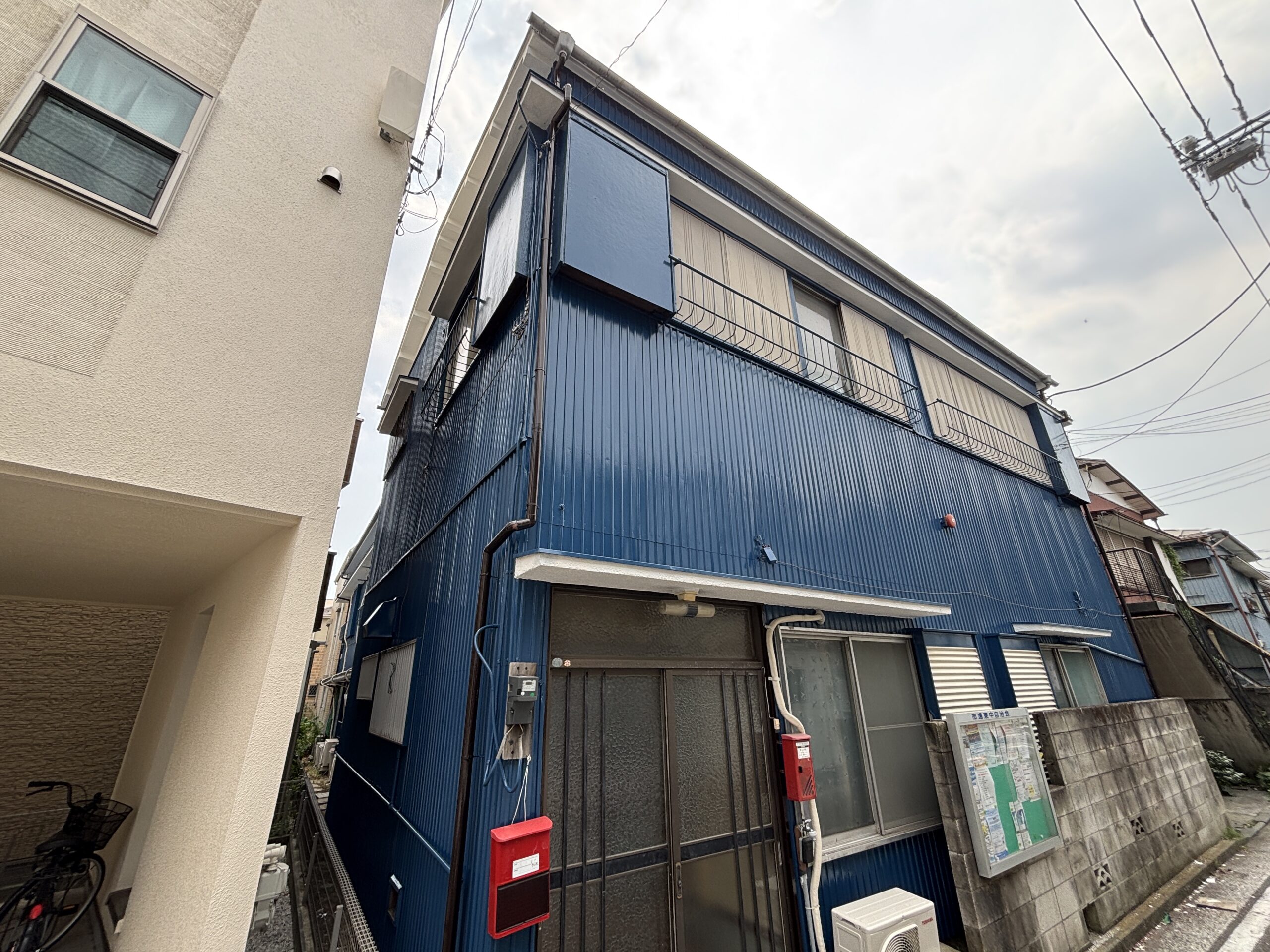 【150万円】横浜市鶴見区アパート　屋根・外壁塗装工事